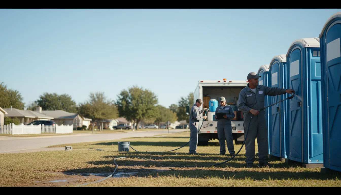 Long-Term Portable Toilet Rental in Lockney, TX near me